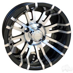 RHOX RX270 Silver/Black 12" Aluminum Rims