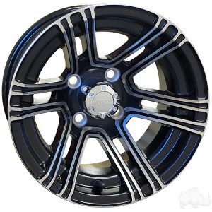 RHOX RX360 Silver/Black 12" Aluminum Rims