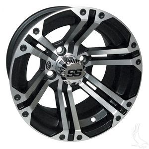 Specter ITP SS212 Silver/Black 10", 12" Aluminum Rims