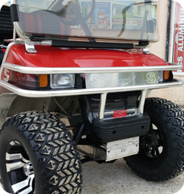 Golf Cart Custom Bumper