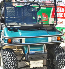 Golf Cart Custom Bumper