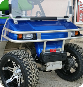 Golf Cart Custom Bumper