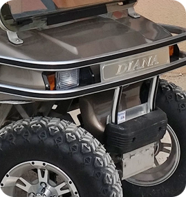 Golf Cart Custom Bumper